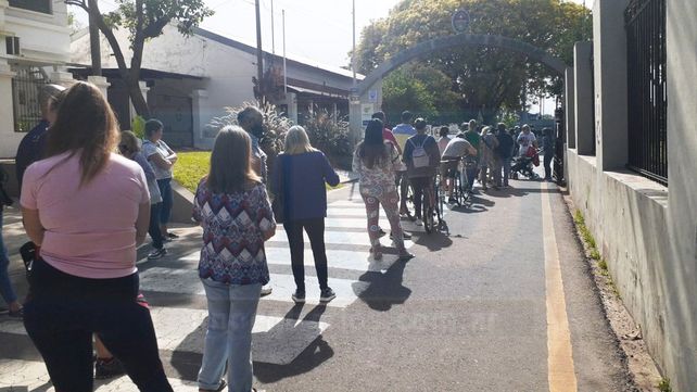 Colonia de vacaciones: Largas colas en el parque Berduc