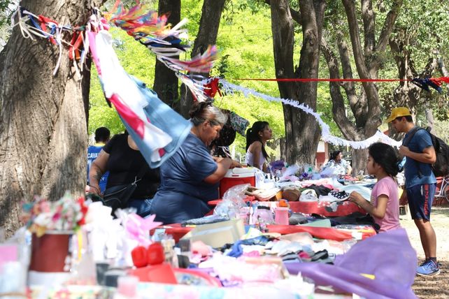 El predio estará ambientado para la ocasión con gazebos institucionales y banderines violetas