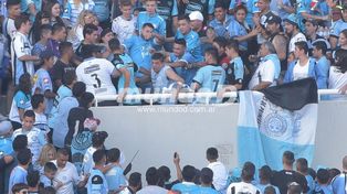 Belgrano-Talleres: Tiraron a un hincha desde la tribuna Willington