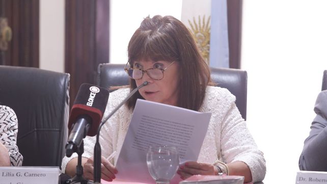 Resolución. La jueza Carnero avaló el planteo de la defensa y del fiscal de cámara.