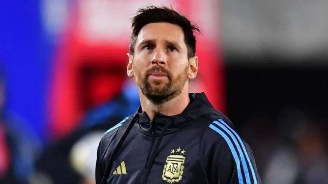 Lionel Messi no ocultó su emoción en el duelo entre Argentina y Venezuela.