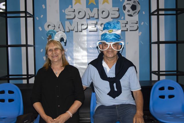 Mábel Gómez y Hugo Guerra