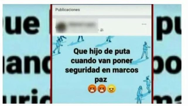 El cínico mensaje que publicó en Facebook el violador de Marcos Paz, dos días después de atacar a la nena