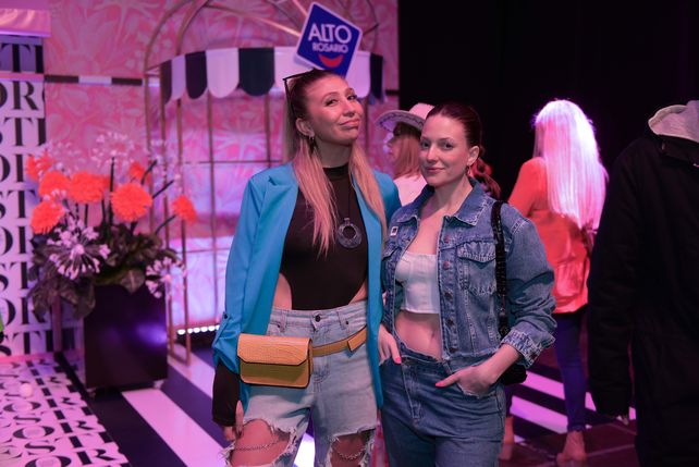 Azul Coloccioni y Pamela Lejanzo