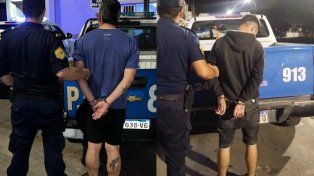 Dos detenidos en Paraná tras episodios de violencia y un intento de robo
