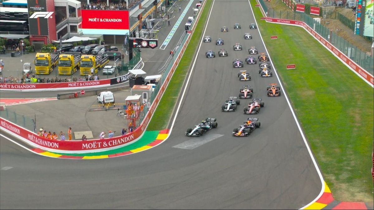 Franco Colapinto hizo una maniobra de campeón en Spa Francorchamps ante su compañero de Alpine y sumó