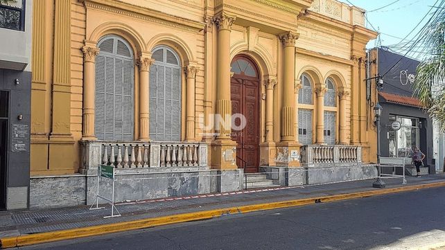 El edificio perteneciente al Ministerio de Cultura de Provincia