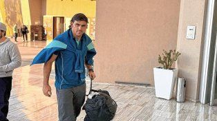 Los Pumas llegaron a San Juan para enfrentar a Inglaterra.