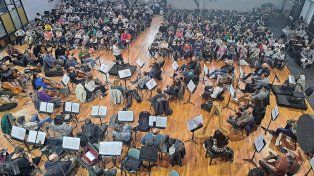 La Sinfónica de Entre Ríos ofreció una nueva función para más de mil estudiantes.