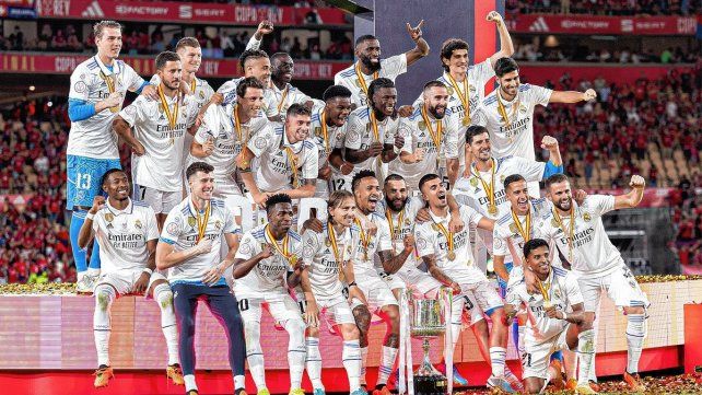 Real Madrid venció a Osasuna y logró la Copa del Rey.