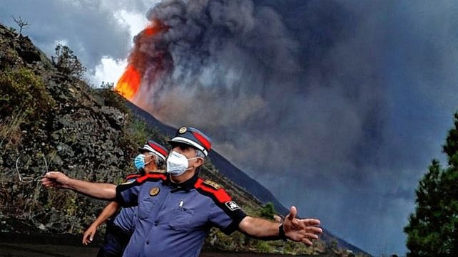 La lava del volcán en Canarias arrasó 154 hectáreas