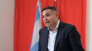El precandidato a senador provincial por San Lorenzo de Unidos para Cambiar Santa Fe.