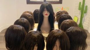Las pelucas oncológicas se confeccionan con cualquier tipo de cabello.