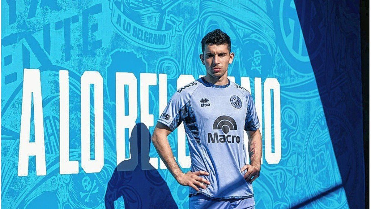 Belgrano presentó al delantero Lautaro Pastrán