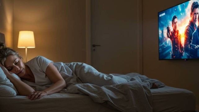 Dormir con la TV engorda según el experto Diego Golombek