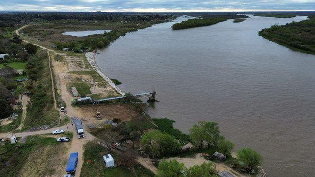Terraplén Garello: la obra llegó al 85% y encara su última etapa en Colastiné Sur