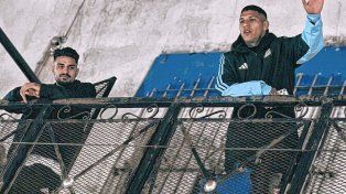 Facundo Medina volvió a Villa Caraza y le pidió a la gente que no crea boludeces