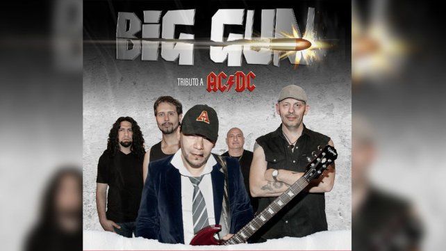 Big Gun, el mejor tributo a AC/DC, llega a Tribus con un show demoledor