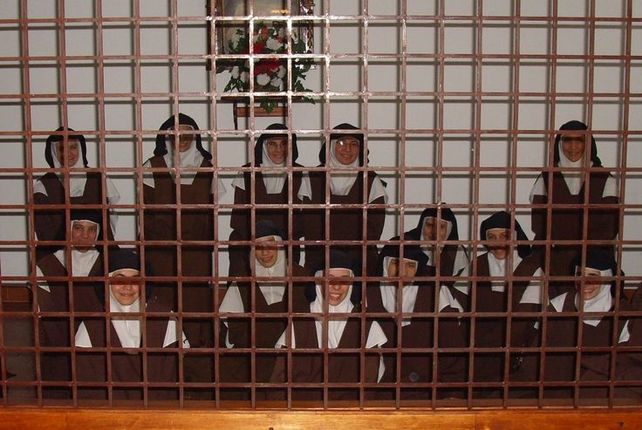 Una imagen de las Carmelitas Descalzas de Nogoyá.