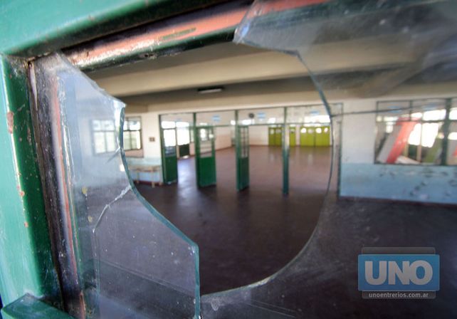 Impacto. Las aulas concentran y cristalizan los conflictos sociales de los barrios.    Foto UNO/Juan Ignacio Pereira