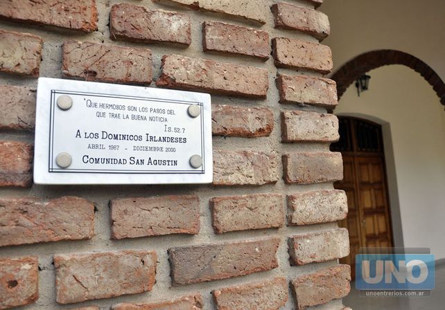 Agradecimiento. A Dominicos de Irlanda y Eustaquia Suárez.  Foto UNO/Mateo Oviedo
