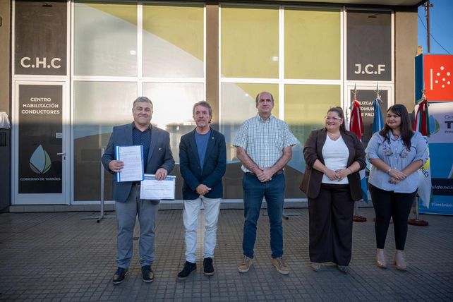 Timbúes inauguró su Centro de Habilitación de Conductores