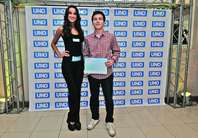 Agradecido. Matías asistió al evento organizado por Diario UNO./ José Busiemi.