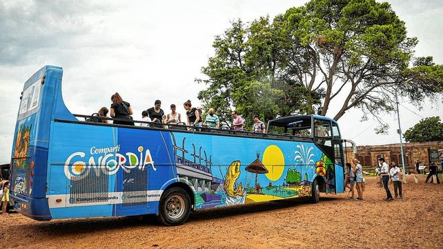 El Bus Turístico fue una de las atracciones en el fin de semana largo.