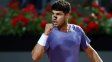 Alcaraz jugó en alto nivel, despachó a Draper y es semifinalista en el Masters 1000 de Roma