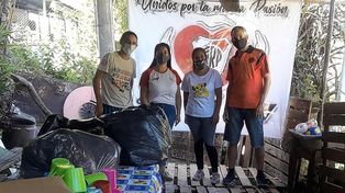 Los integrantes de la Filial hicieron una nueva donación. En esta ocasión fue para el merendero Los Pescadores.