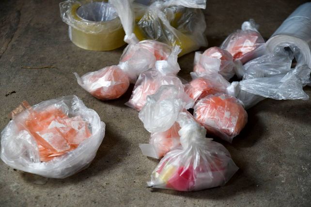 La cocaína letal secuestrada en Puerta 8