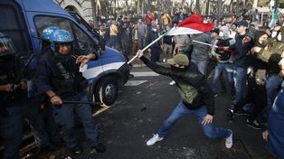 Después de incidentes en protestas, Italia pide proscribir a grupos fascistas
