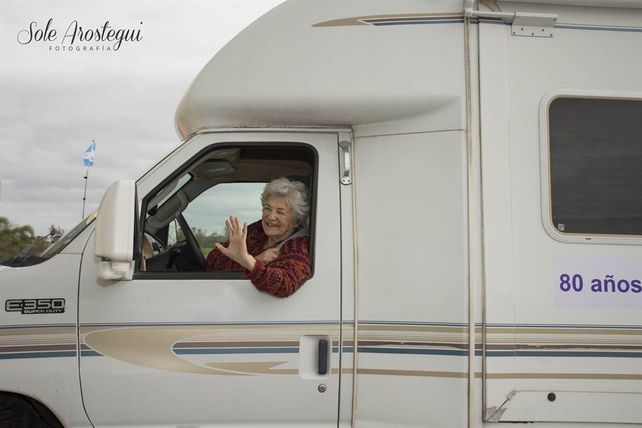 Sara, la tucumana de 80 años que vendió todo y se fue a viajar en motorhome por América latina