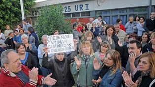 Movilización en barrio El Pozo: Estamos reclamando nuestros derechos