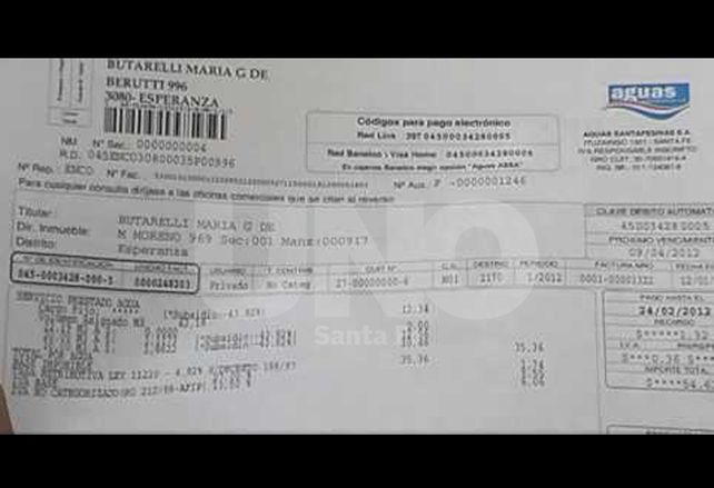 Assa le deberá refacturar a más de 2.000 santafesinos