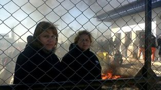 Unos 20 obreros fueron heridos durante el brutal ataque sindical
