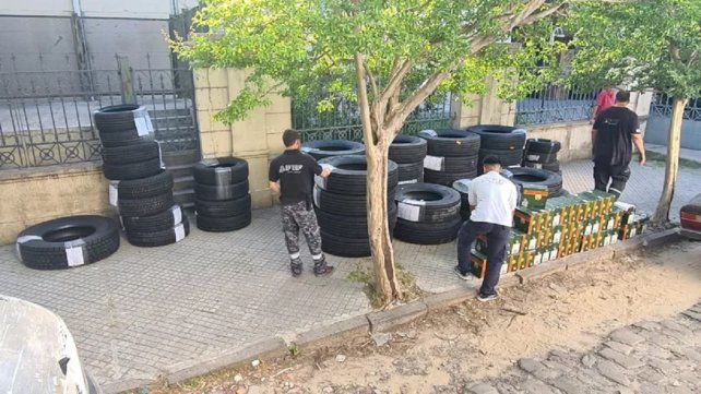 Gualeguaychú: incautaron millonaria mercadería ilegal