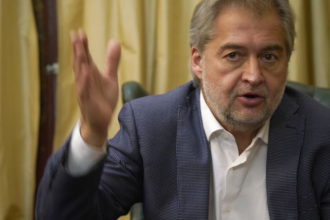El candidato fustigó a sus rivales de Juntos por el Cambio.