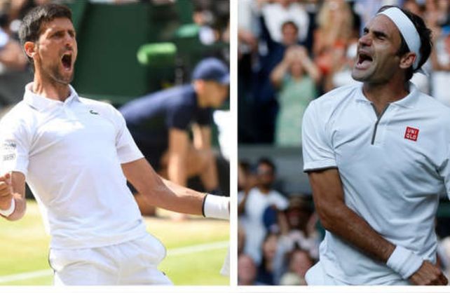 Federer y Djokovic protagonizan la final de Wimbledon