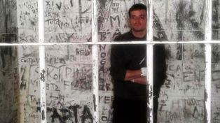 Daniel Zalazar pasó su primera noche como detenido en la Comisaría Séptima de Godoy Cruz.&nbsp;