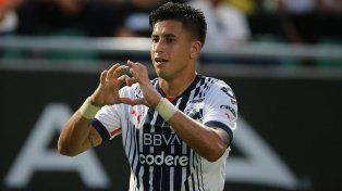 Maxi Meza marcó un gol en el triunfo del líder Monterrey en la Liga de México