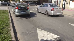 Socavón de Urquiza y Bulevar: a través de un georadar quieren conocer las características del terreno