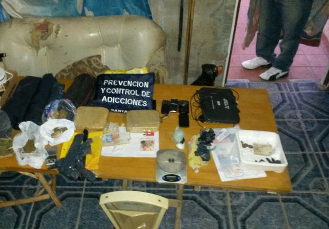 Secuestraron una importante cantidad de droga en un operativo en Rincón