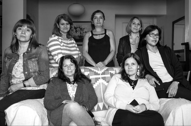 Siete de las 43 ex numerarias auxiliares del Opus que le dieron su testimonio a la periodista Paula Bistagnino.