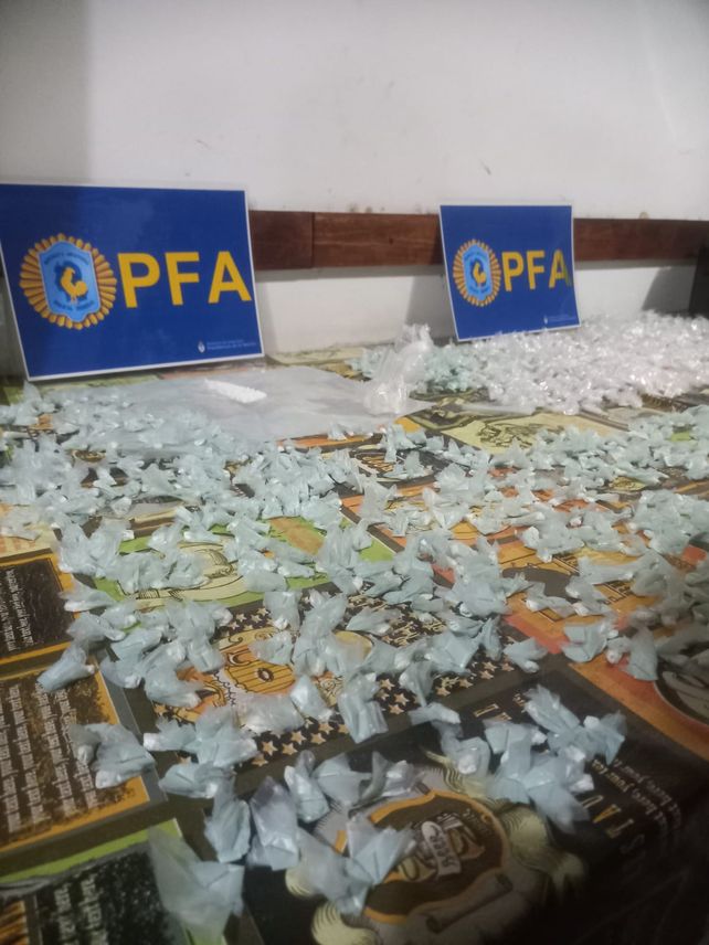 El secuestro de drogas fue cuantioso