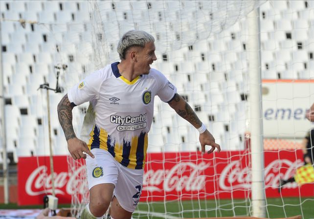 Enzo Copetti convirti&oacute; un solo gol desde que lleg&oacute; a Central. Anot&oacute; el tanto canalla en el empate ante Godoy Cruz.