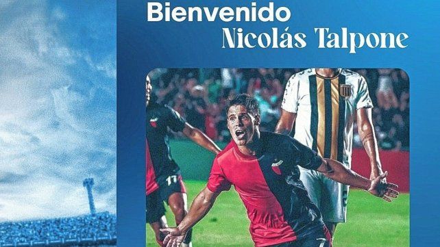 Tras acordar con Colón, Estudiantes (RC) presentó a Nicolás Talpone