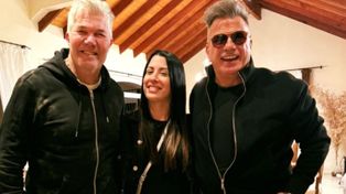 Leda Bergonizi, la mujer de los milagros, cuya imposición de manos fue rechazada por la Iglesia Católica, tuvo una reunión de trabajo con el mediático abogado