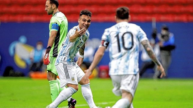 Argentina le ganó a Colombia y buscará la gloria ante Brasil