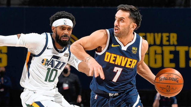 Facundo Campazzo aportó cinco puntos en la derrota de Denver